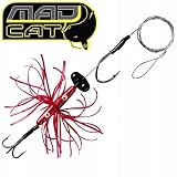 DAM MAD Cat Ghost Klong Rig Red Glitter 6/0 4/0