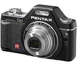Pentax Optio I-10 Digital Camera - Classic Black (12MP, Wide Angle 5x Optical Zoom) 2.7 inch LCD