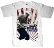 Brad Paisley American Rays Men's White T-shirt