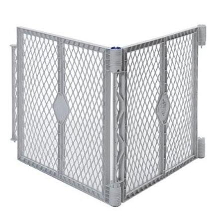 North States Industries Two-panel Extension Kit for Superyard XT in White