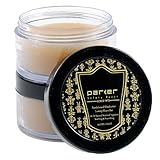 TWIN PACK - Parker Safety Razor Premium Sandalwood and Shea Butter Shaving Soaps in Watertight Container - 1.76 oz (50 gm) each