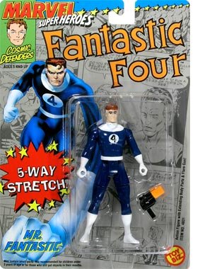  MARVEL "MR. FANTASTIC" FANTASTIC FOUR MARVEL SUPERHEROES 5 WAY STRETCH