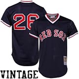 Wade Boggs Red Sox 1991 BP Jersey Mitchell & Ness 44