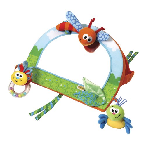 Infantino 2-in-1 Bug Buddies Mirror Crib Toy