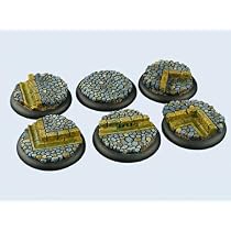 Battle Bases: Cobblestone Bases, Warhammer Round 40mm (2)