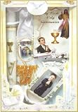 Boxed First Communion Gift Set - Boy - Rosary - Armband - Holy Water Font - Missal - Candle - Box Size: 11.5
