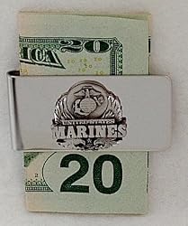 Marines Money Clip