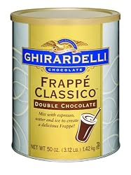 Ghirardelli Chocolate Frappe, Double Chocolate, 50-Ounce Can