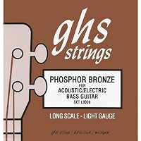 GHS Strings Acoustic Bass Set (Light, Phosphor Bronze, Long Scale)