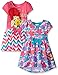 Disney Little Girls' 2 Pack Ariel The Little Mermaid Dresses, Pink, 6