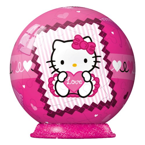 Imagen 7 de Ravensburger 11856 puzzleball- Puzzle en forma de bola diseño Hello Kitty [Importado de Alemania]
