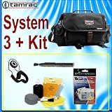 ValuePro Tamrac 5603 System 3 Camera Bag Black + Accossory Kit