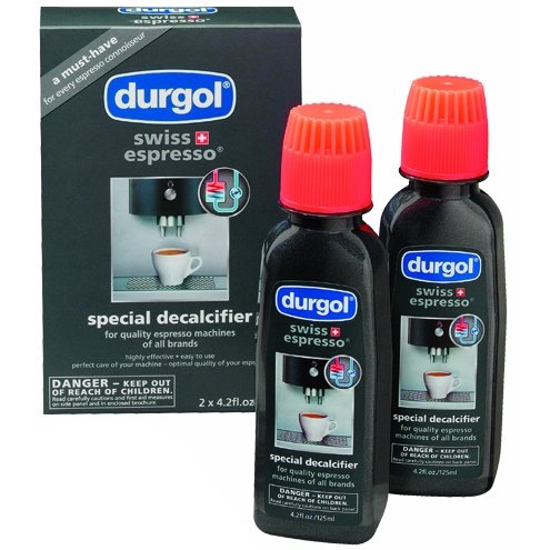 Durgol Swiss Espresso Machine Decalcifier Solution, Set of 2