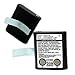 Empire FRS-012-NH Trisquare TSX-BP 4.8V 800 mAh Nickel Metal Hydride Batteries - 3.84 watt