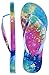 Showaflops Women's Antimicrobial Shower & Water Sandals - Bright Tie Dye