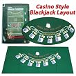 Blackjack Layout 36 x 72 inch