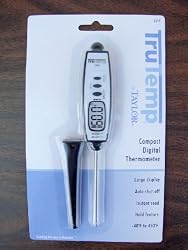 Tru Temp Compact Instant Read Digital Thermometer