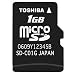 <STRONG>TOSHIBA</STRONG> <STRONG>microSD</STRONG> <STRONG>1GB</STRONG> <STRONG>海外パッケージ</STRONG> <STRONG>SDアダプタ付き</STRONG>