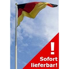 6,2m Fahnenmast 4xALU, Bodenh�lse, Seilzug, Obere Abdeckung