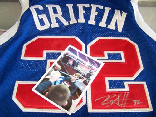 Blake Griffin Los Angeles Clippers Signed Autographed Basketball Jersey Coa & Tamper Proof Hologram Proof Photo