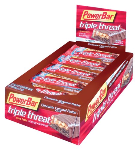 Pure Power - Power Bars Triple Threat Chocolate Caramel Fusion, 15 bars by Pure Power