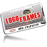 Blazer License Plate Frame, Chrome Brass Chevrolet Chevy by Gregs Automotive LLC