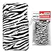 Black and White Stripes Zebra Skin Animal Design Back Snap-On Cover Hard Case Cell Phone Protector for Apple iPhone i-phone
