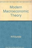 Modern macroeconomic theory