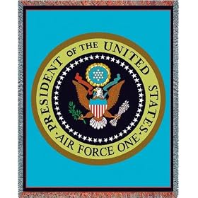 Air Force One New Throw - 70 x 53 Blanket/Throw