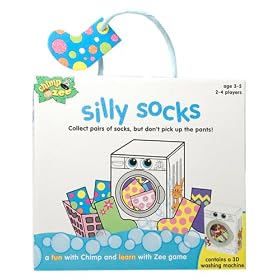 Chimp And Zee Silly Socks Game