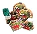 Creative Converting Dinosaur Round Paper Dessert Plates, Dino Blast