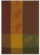 Waffle Weave 100% Cotton Brown and Green Moose Dishtowel 18" X 28" Set / 6