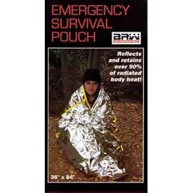 Emergency Mylar Survival Sleeping Bags - Pack of 4 Bags. SSB-4 by