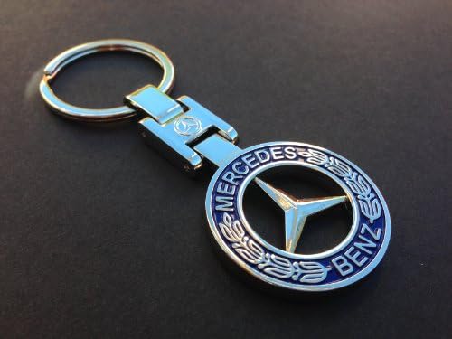 Mercedes-benz Chrome Logo Key Chain