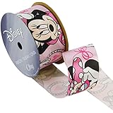 Offray Minnie Mouse Craft Ribbon, 1-/2-Inch by 9-Feet, Close Up