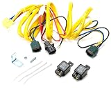 Putco 239008HW Premium Automotive Lighting Wiring H13-9008 100W Heavy Duty Harness and Relay