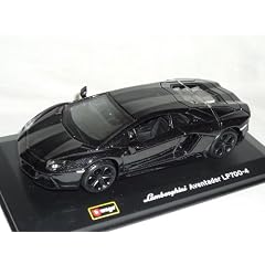 LAMBORGHINI AVENTADOR LP700-4 LP 700-4 SCHWARZ COUPE 1/32 BBURAGO BURAGO MODELLAUTO MODELL AUTO