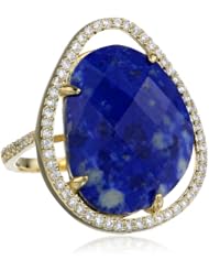 Marcia Moran "Russet" Small Cubic-Zirconia Organic Ring