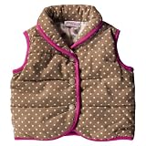 Newborn Girls' Genuine Baby from OshKosh Brown Puffer Vest 6M