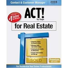 ACT! by Sage Premium for Real Estate 2008 (10.0) by Sage