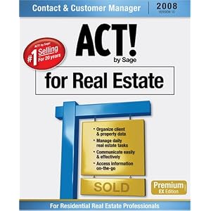 ACT! by Sage Premium for Real Estate 2008 (10.0) by Sage