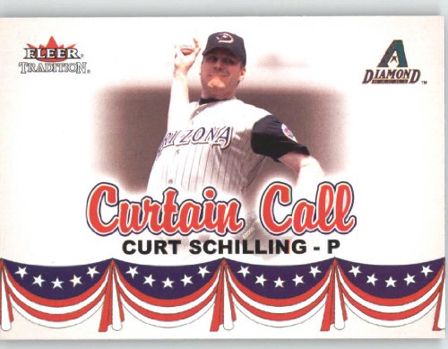 2002 Fleer Tradition Update #U379 Curt Schilling CC - Arizona Diamondbacks (Curtain Call) (Baseball Cards)