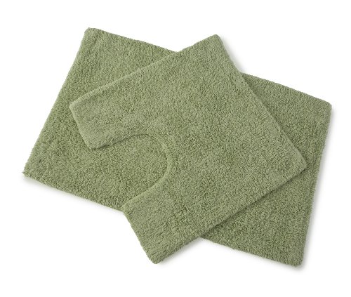 Blue Canyon Badteppich-Set Luxurious Collection, 100&nbsp;% Baumwolle, salbei