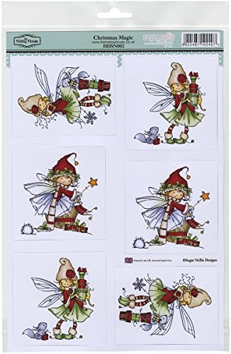 Sugar Nellie Topper Sheet 8.5"X12.2"-Christmas Magic