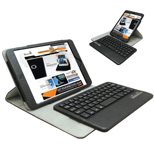 Khomo Leather Case with 360 Degree Rotating Function