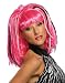 Indie Girl Pink Wig for Adult Halloween Costume