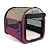 Petmate Portable Pet Home, Small, Khaki/Plum