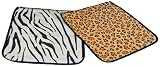 Jill.e Carryall Cover Safari Collection, Black/White – 049667
