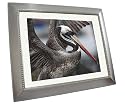 Opteka DM-TFT10 10.4-Inch Metal Digital Picture Frame with 1GB Built-In Memory (Silver)