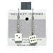 10mm Dice Dangler Earrings, Ivory w/Black